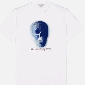 Alexander McQueen White Skull T-Shirt